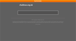 Desktop Screenshot of chaldean.org.uk